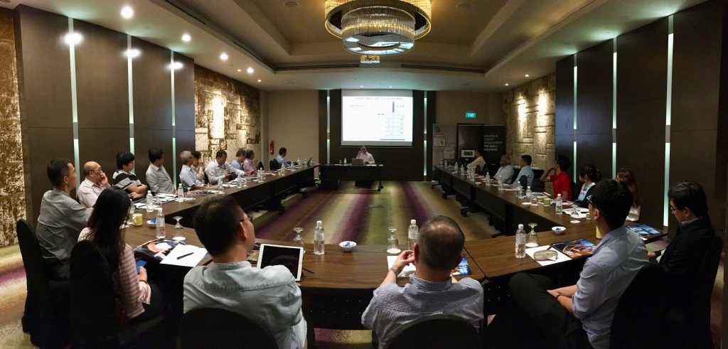 Create Smarter Buildings Today Seminar Attendees listening to Keynote Speaker Steven Guzelimian